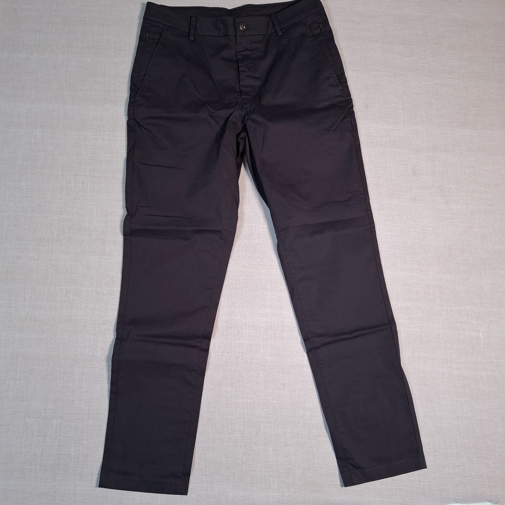 Birddogs Lined Pants Men 32x30 Black Built-in Liner Stretch Commuter Chino